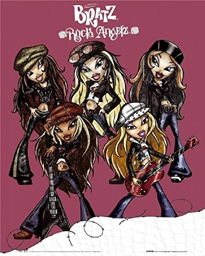 Générique Bratz Rock Angelz Poster - 50L x 40W cm