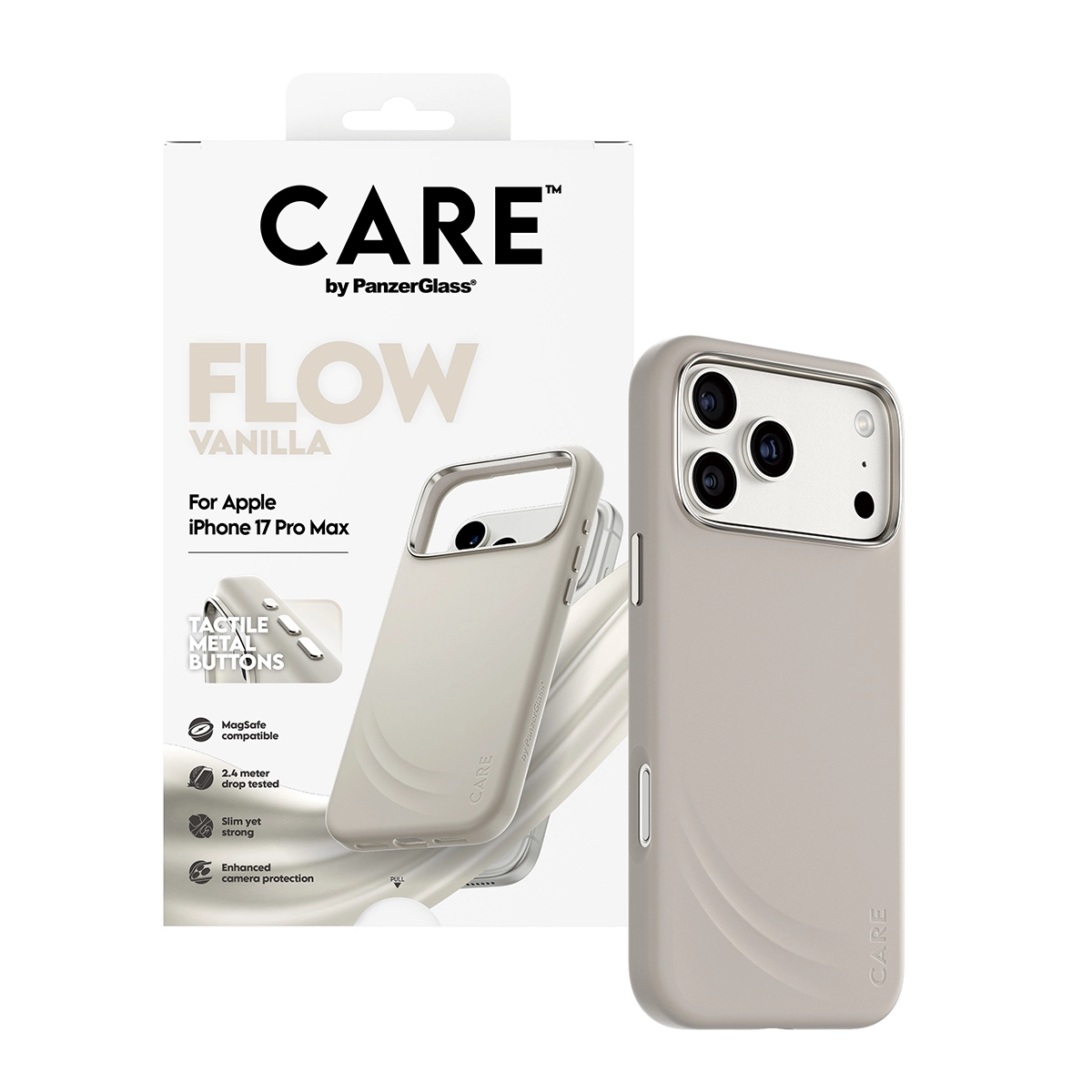 Flow Back Cover Mobile Case with MagSafe for iPhone 17