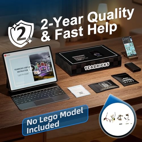 LED Light for LEGO DC Arkham Asylum 76300 - Plastic