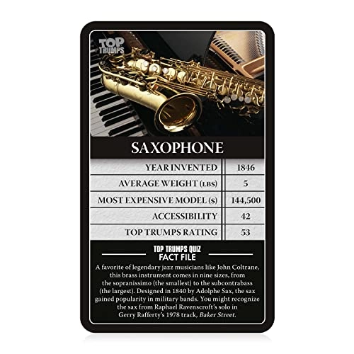 Musical Instruments Classics Card Game - 6 years and up