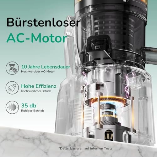 Juicer - 250 watts 2.6 Liters