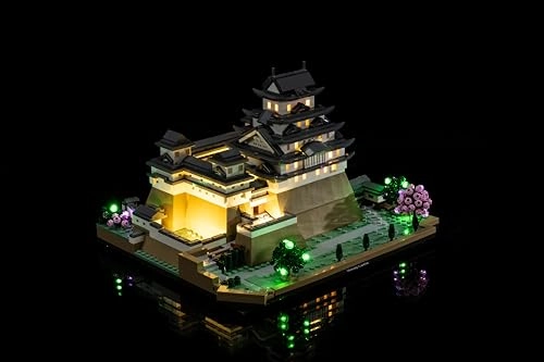 LED Lighting Kit for Himeji Castle 21060 - USB Powered Multi-colored