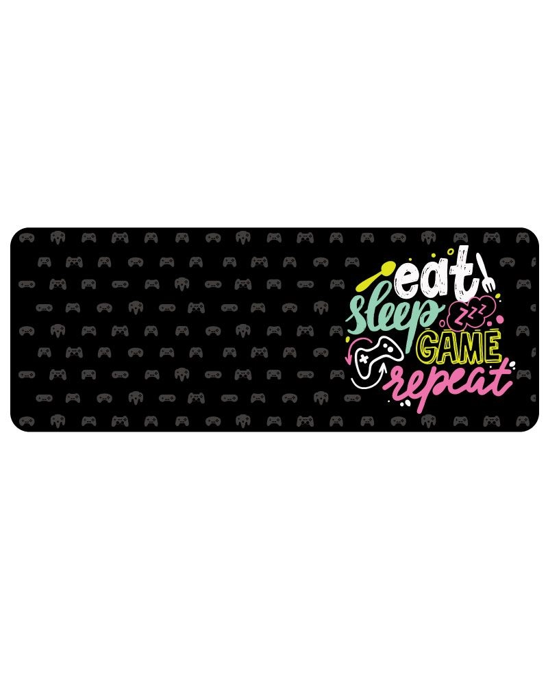Graffiti Polyester Gaming Mouse Pad - 80x30 cm