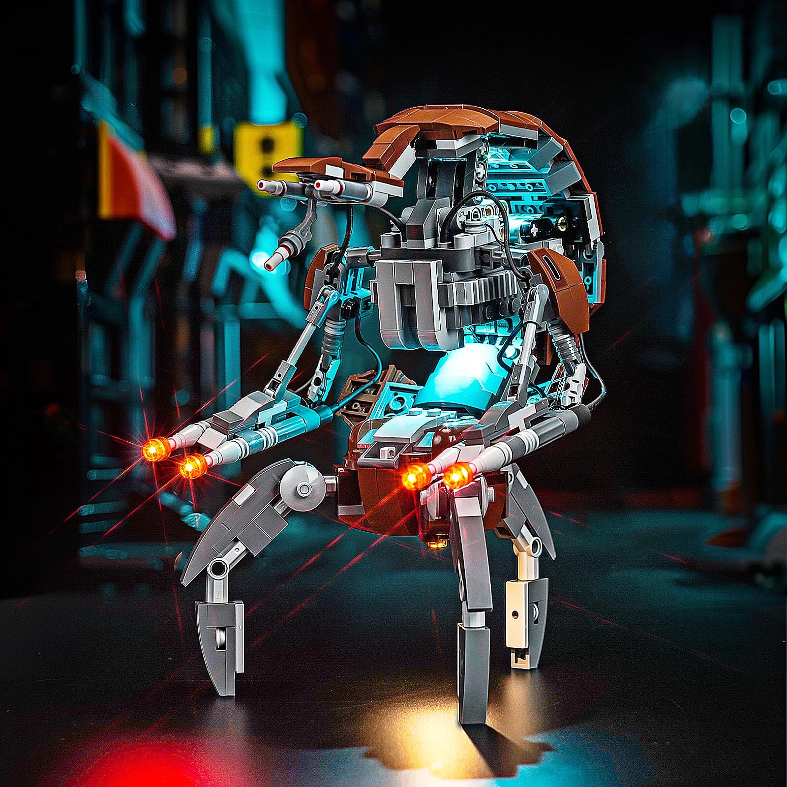 Brickshining Lighting Kit Compatible with Lego Droideka 75381 - LED