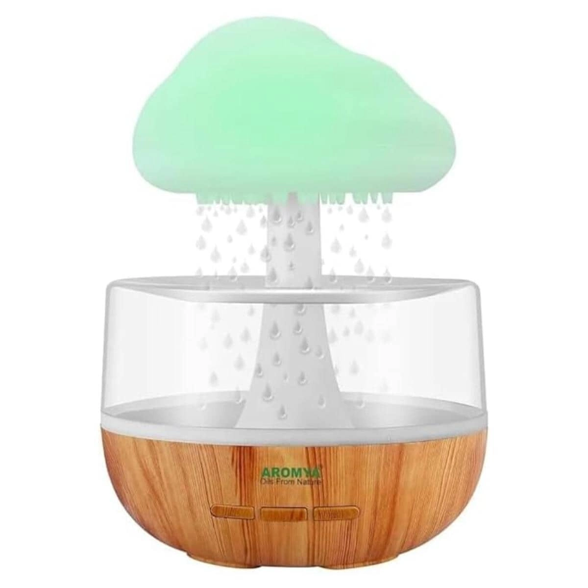 Cute cloud humidifier & diffuser - waterfall lamp mood lighting