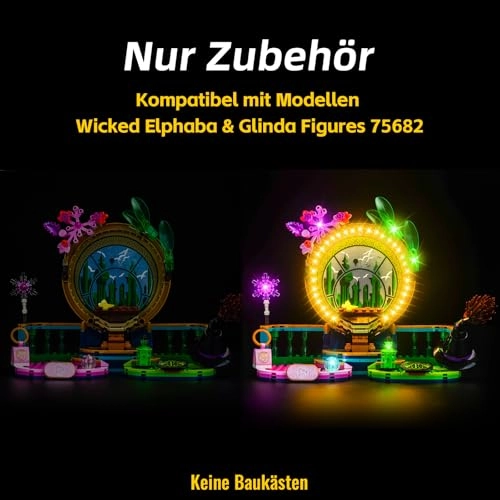 LED Light Set - Compatible with Elphaba & Glinda Figures