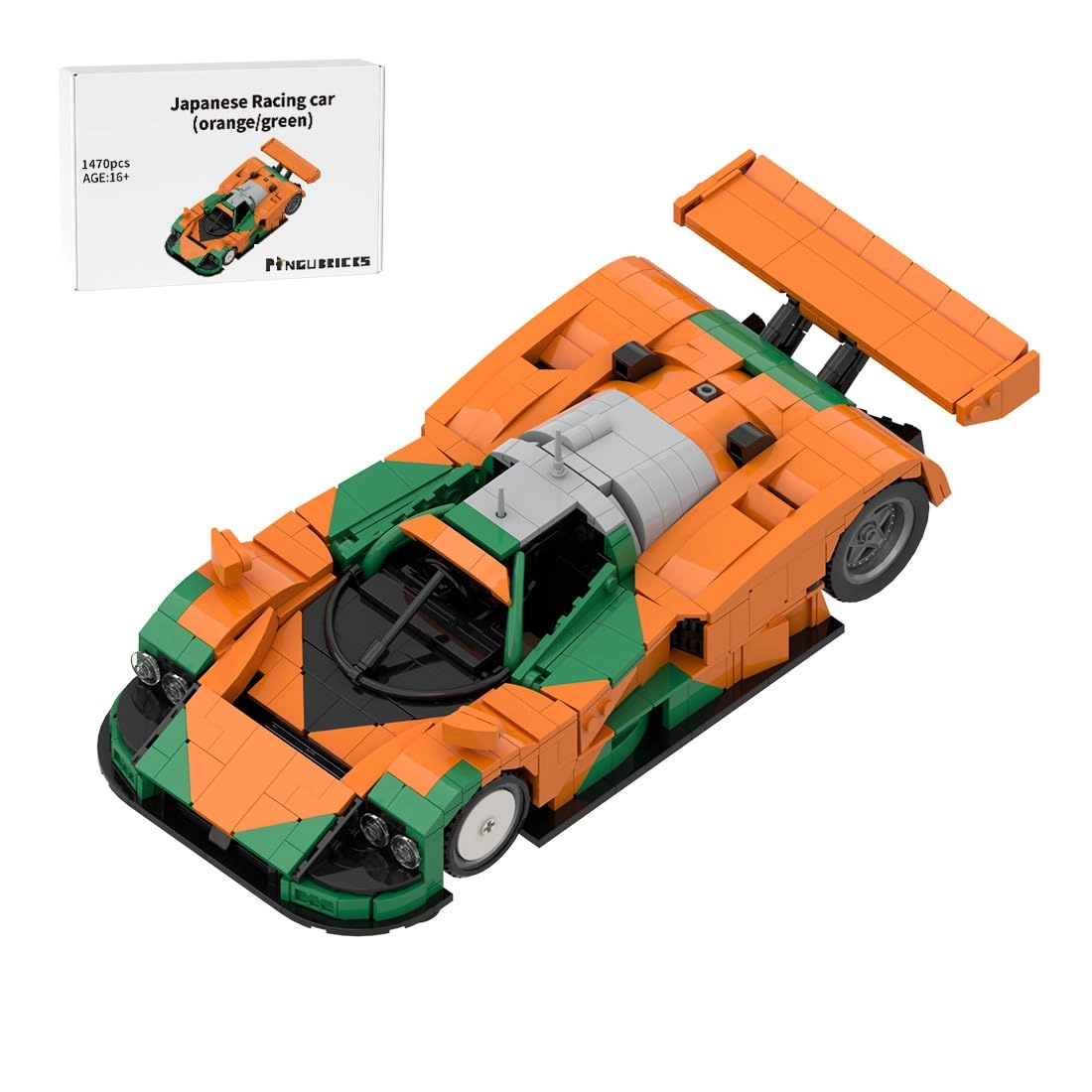 Thinkizen Japanese Racing Car - 1470 pcs