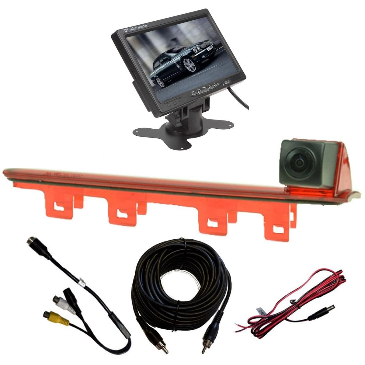 Brake Light Reversing Rear View Camera Kit
