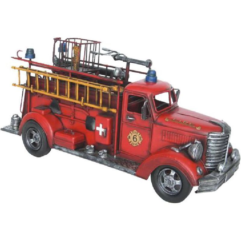 Non Branded Fire Truck - Metal/Plastic