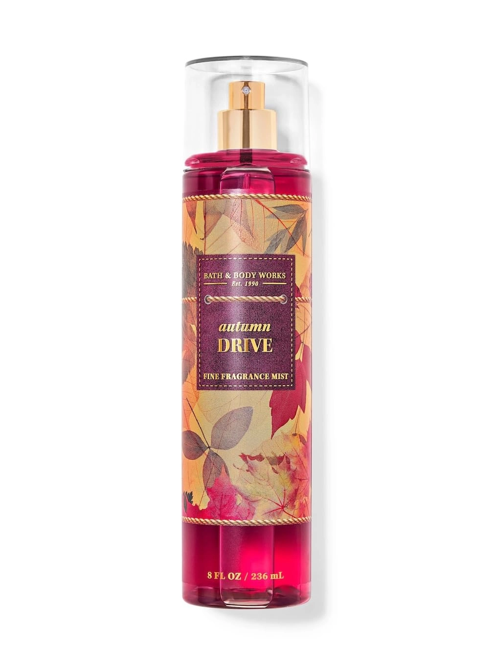 Bath & Body Works Fine Body Fragrance Mist - 8 Fluid Ounces Autumn Drive