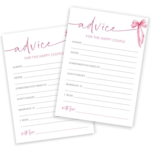 Wedding Shower Games Cards - 25 18 years and up