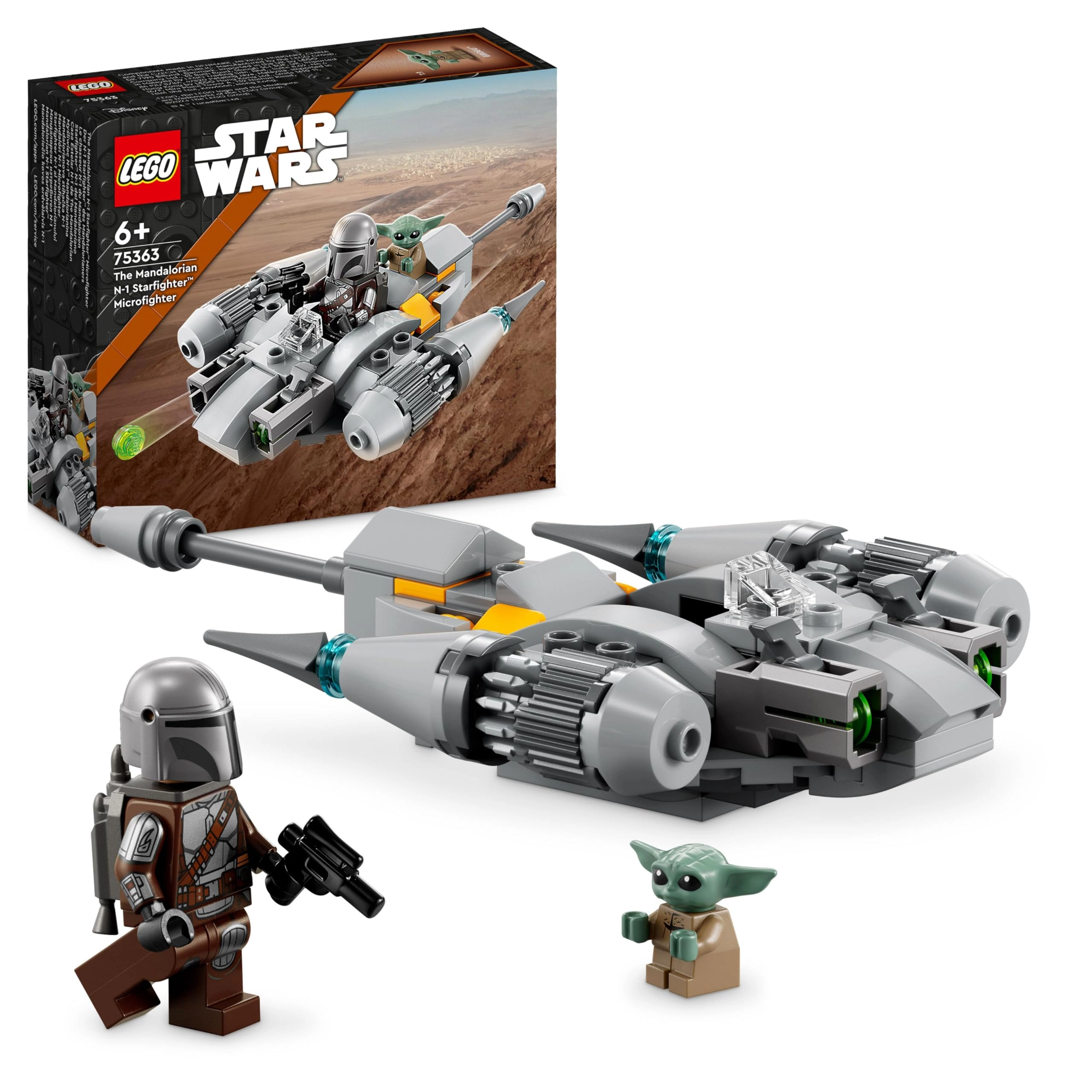 LEGO Star Wars The Mandalorian N-1 Starfighter Microfighter