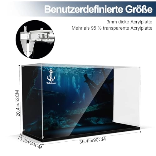 Acrylic Display Case for LEGO 10335 Endurance - 3mm acrylic