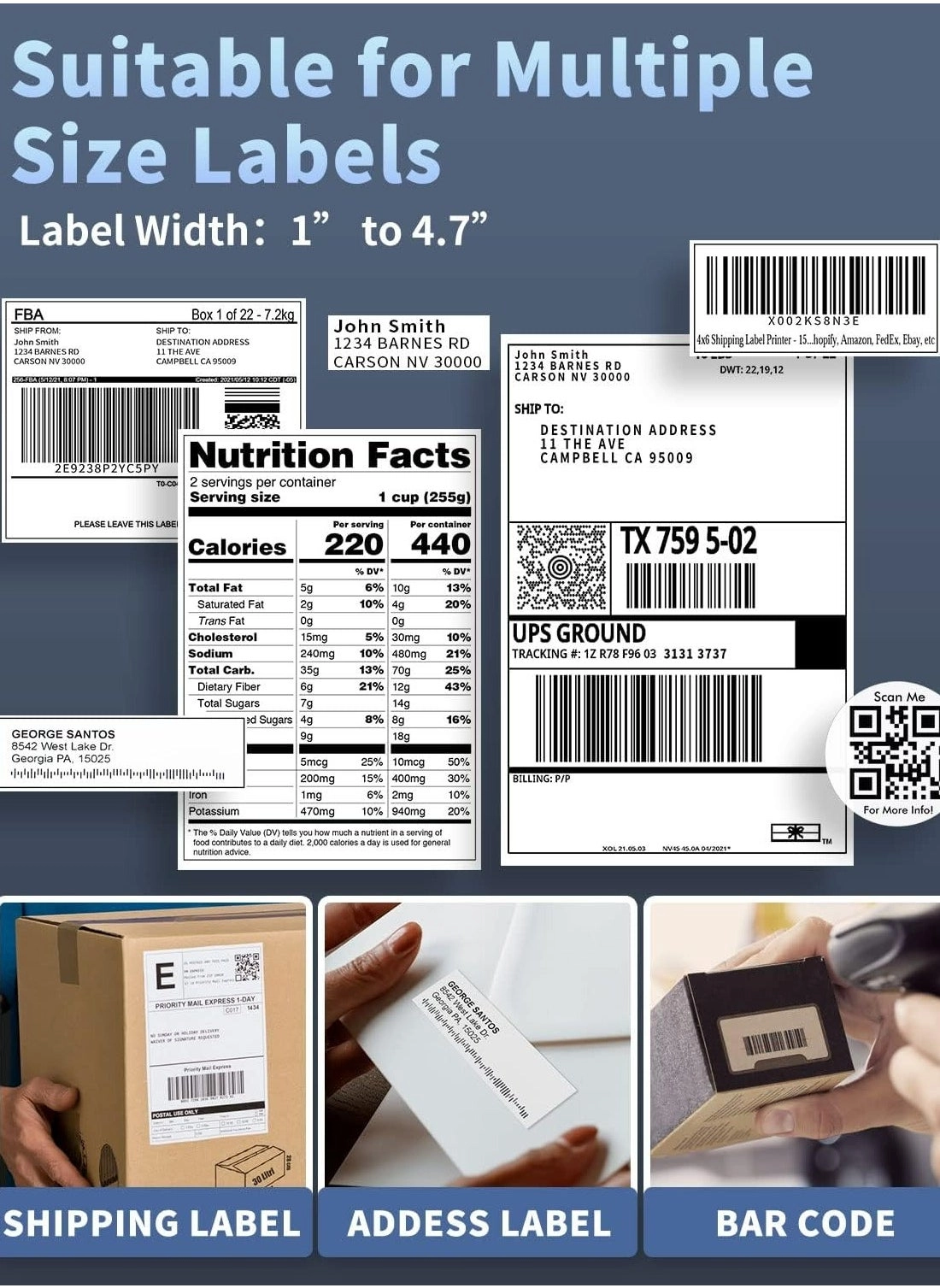 MT810 - Thermal Printing 210mm / 110mm