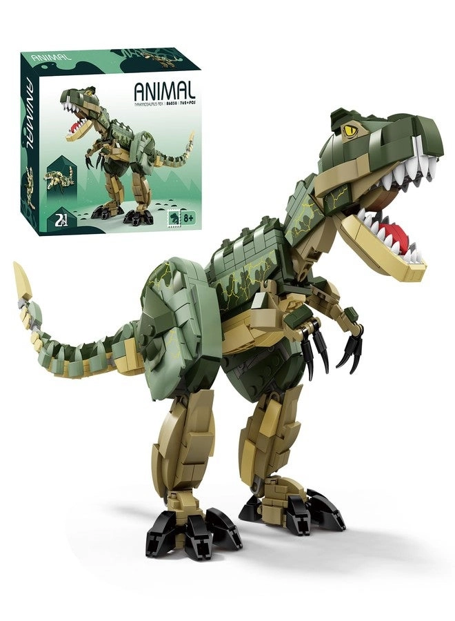 Kazi Dinosaur Toy Building Set - 2 in 1 2 Building Options Ages 8+