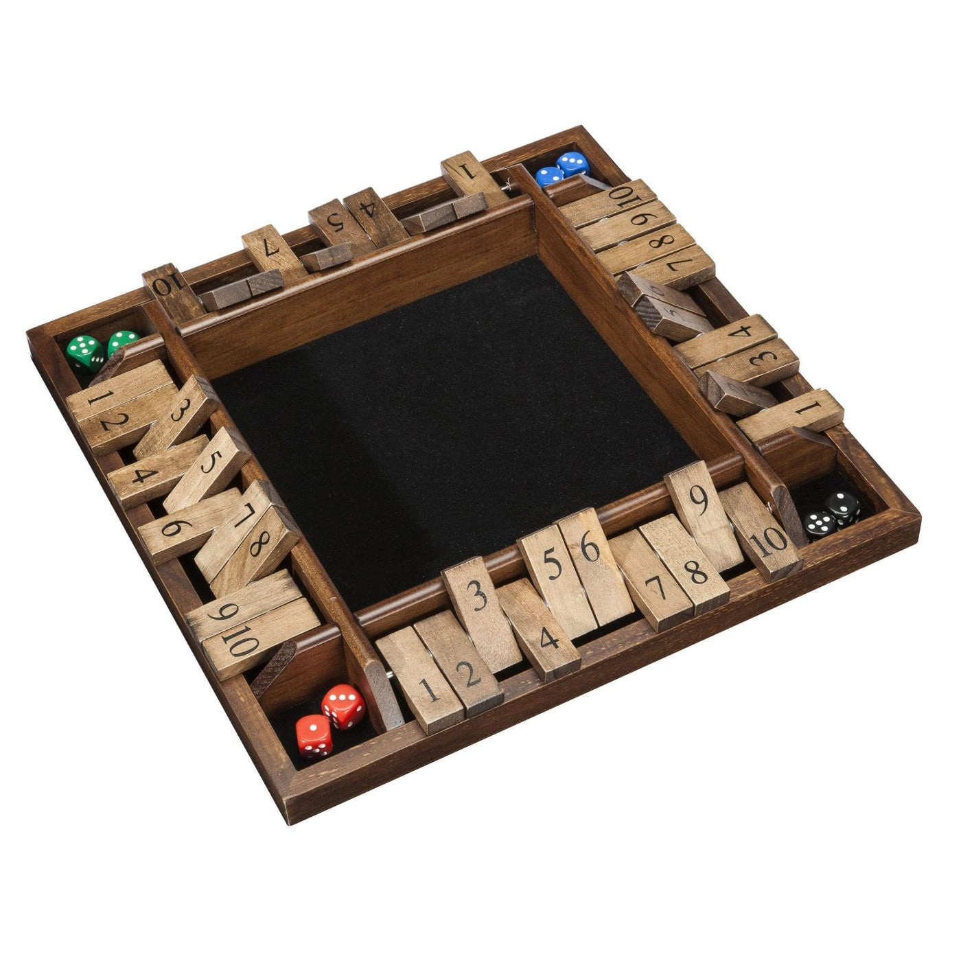 Shut The Box - Walnut Stain