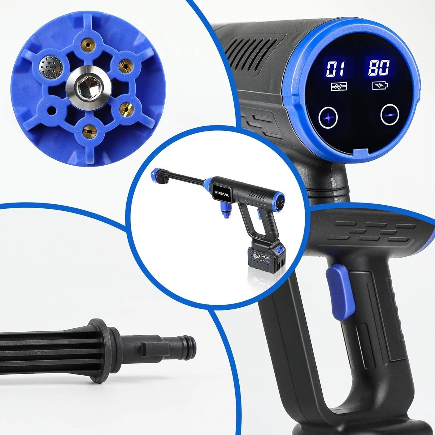 Portable Cordless Pressure Washer