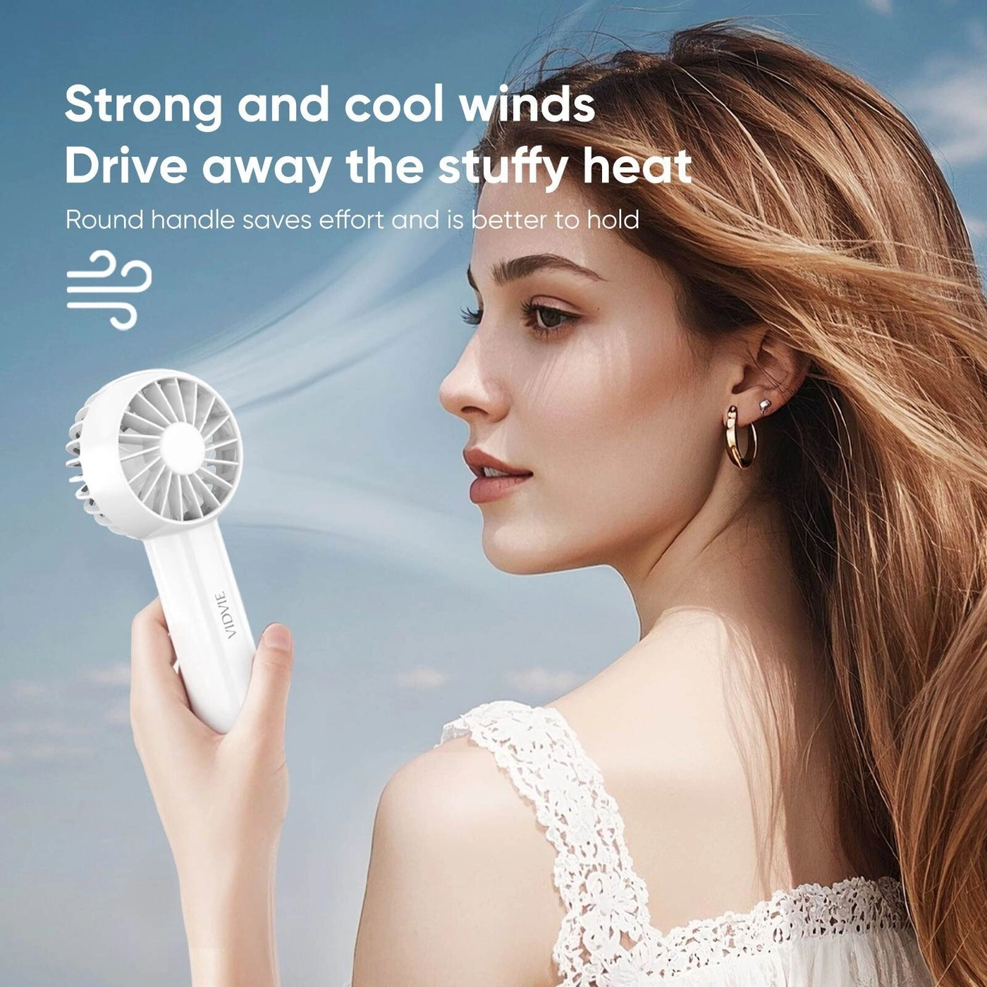 FN04 - Portable Handheld Fan