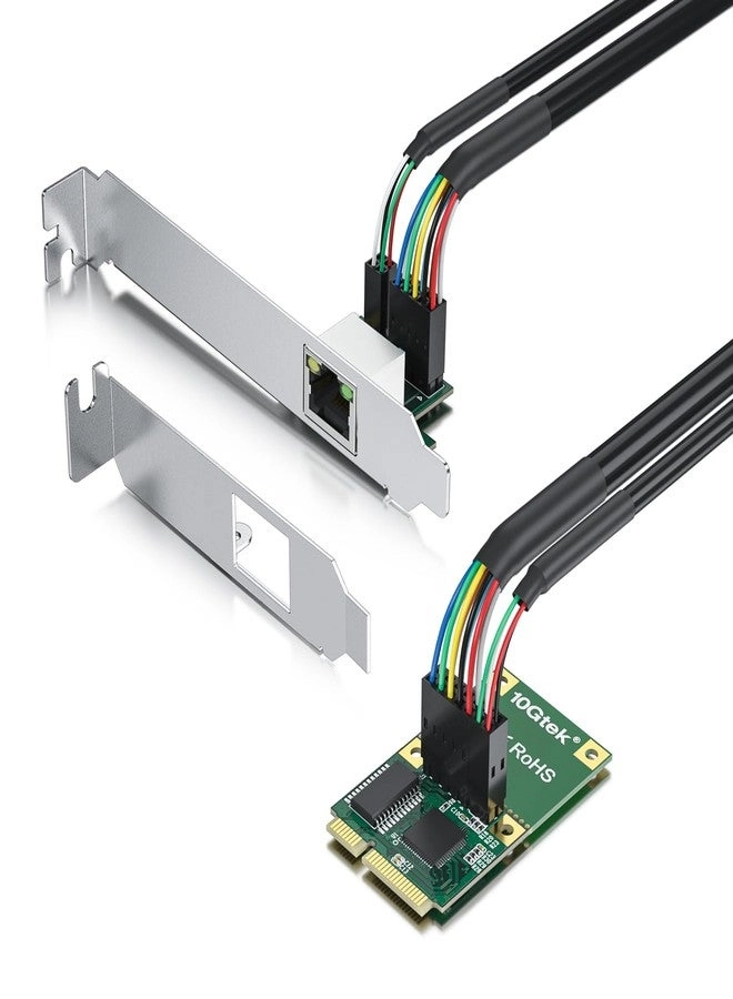 10Gtek Mini PCIe 1G Gigabit Ethernet Network Card