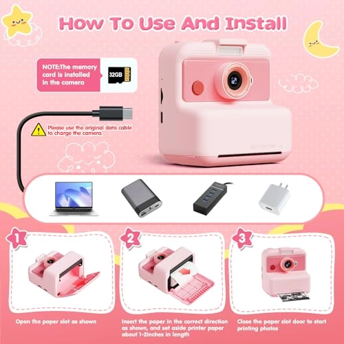 M6 - 3.0 Inch Instant Print 2.5K UHD