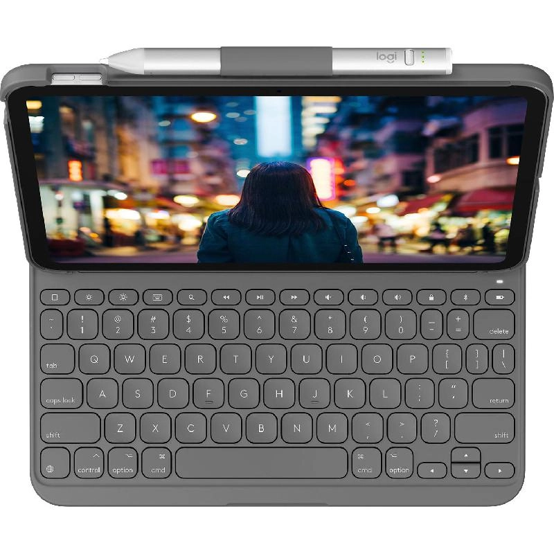 Keyboard Case with Integrated Wireless Keyboard for iPad (10th Generation)