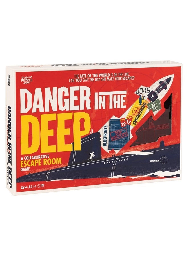 Professor Puzzle Danger in The Deep - Escape Room Game