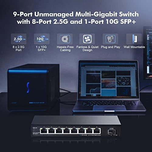 Mini 8x2.5G + 1x10G SFP 8-ports