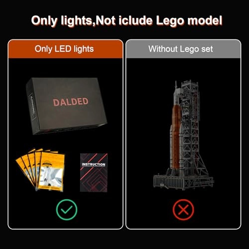 LED Lighting Kit - NASA Artemis Space Launch System Lego
