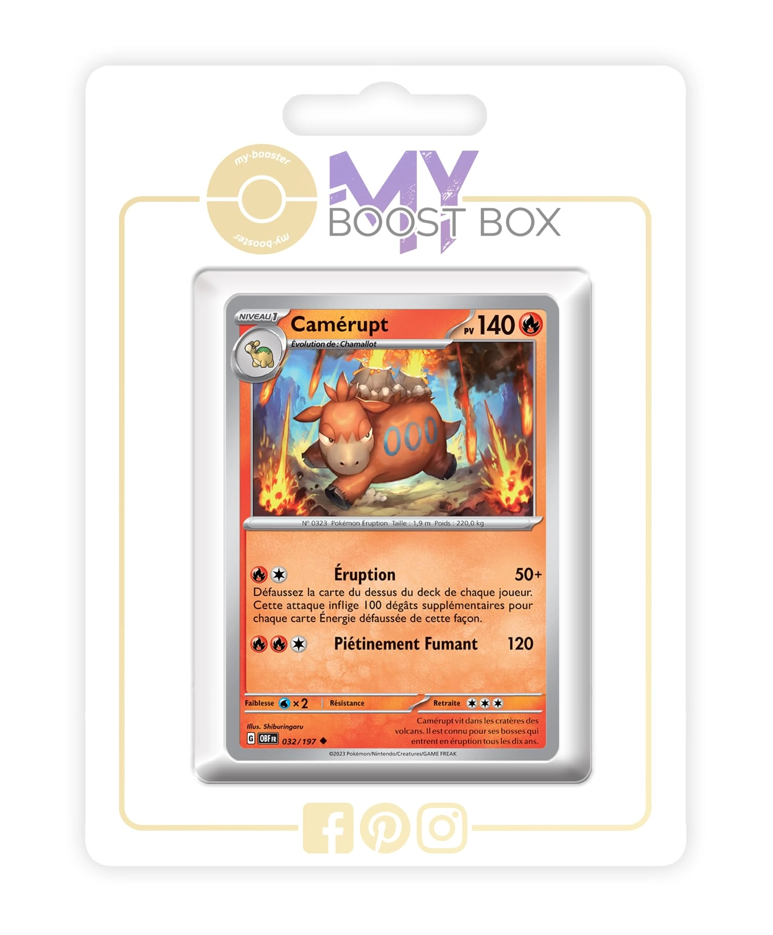 Pokémon Company SV03-FR-MB-032 - 10 pcs