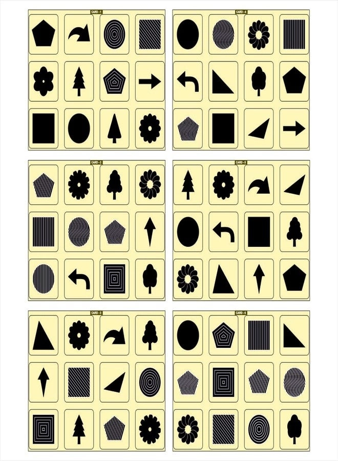 Wooden Visual Discrimination Activity Game - 3 years+