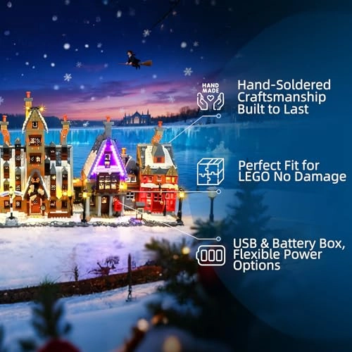 LED Light for Lego-76457 Harry Potter Hogsmeade Village