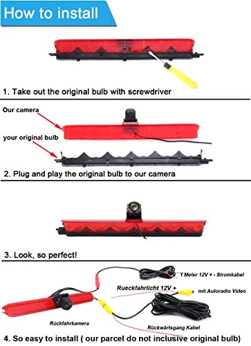 Reversing Camera - Night vision 628 x 586 pixels