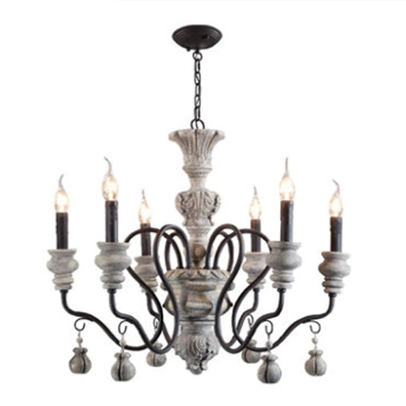 Wood Old Craft Decorative Lamps