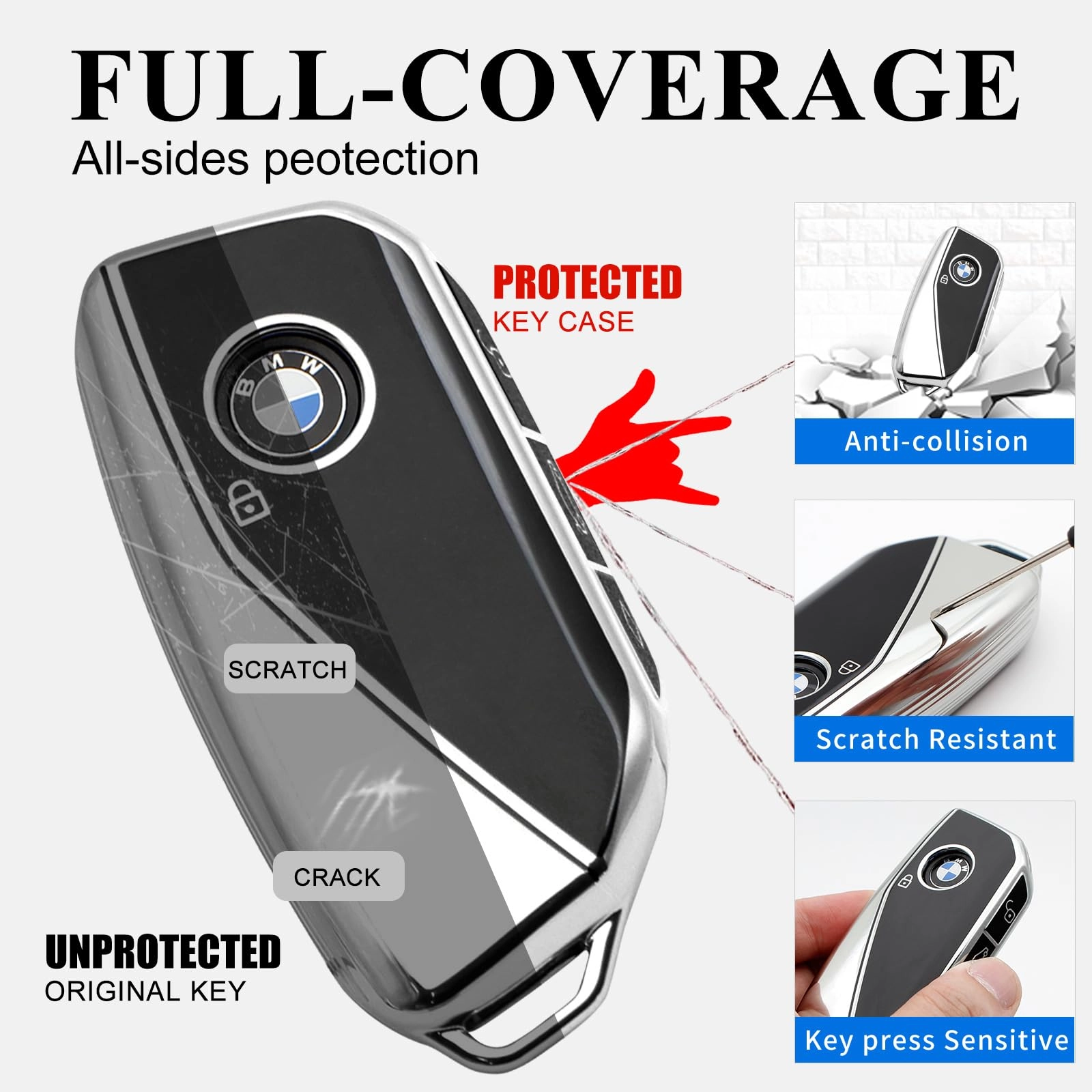 Advanced TPU key protection case - Vehicle