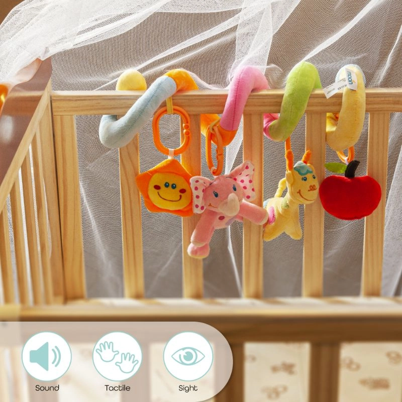 Spiral Activity Hanging Bee Toys - 0 months & above