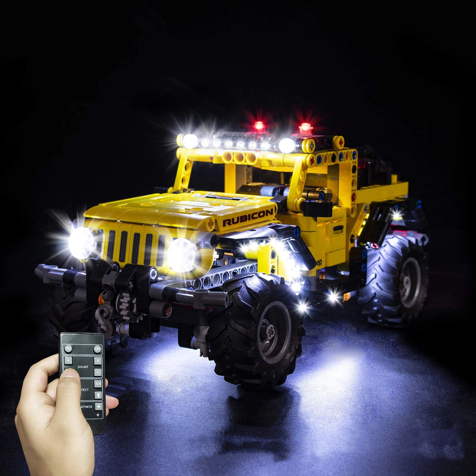 LED Light Kit for LEGO Technic Jeep Wrangler 42122