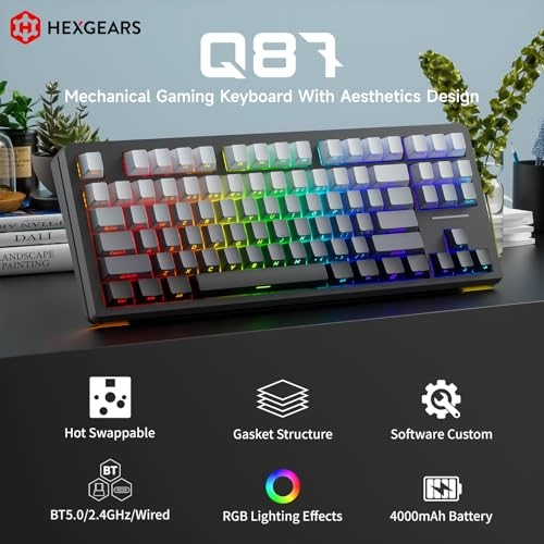 Q87 - QWERTY Wired/Wireless