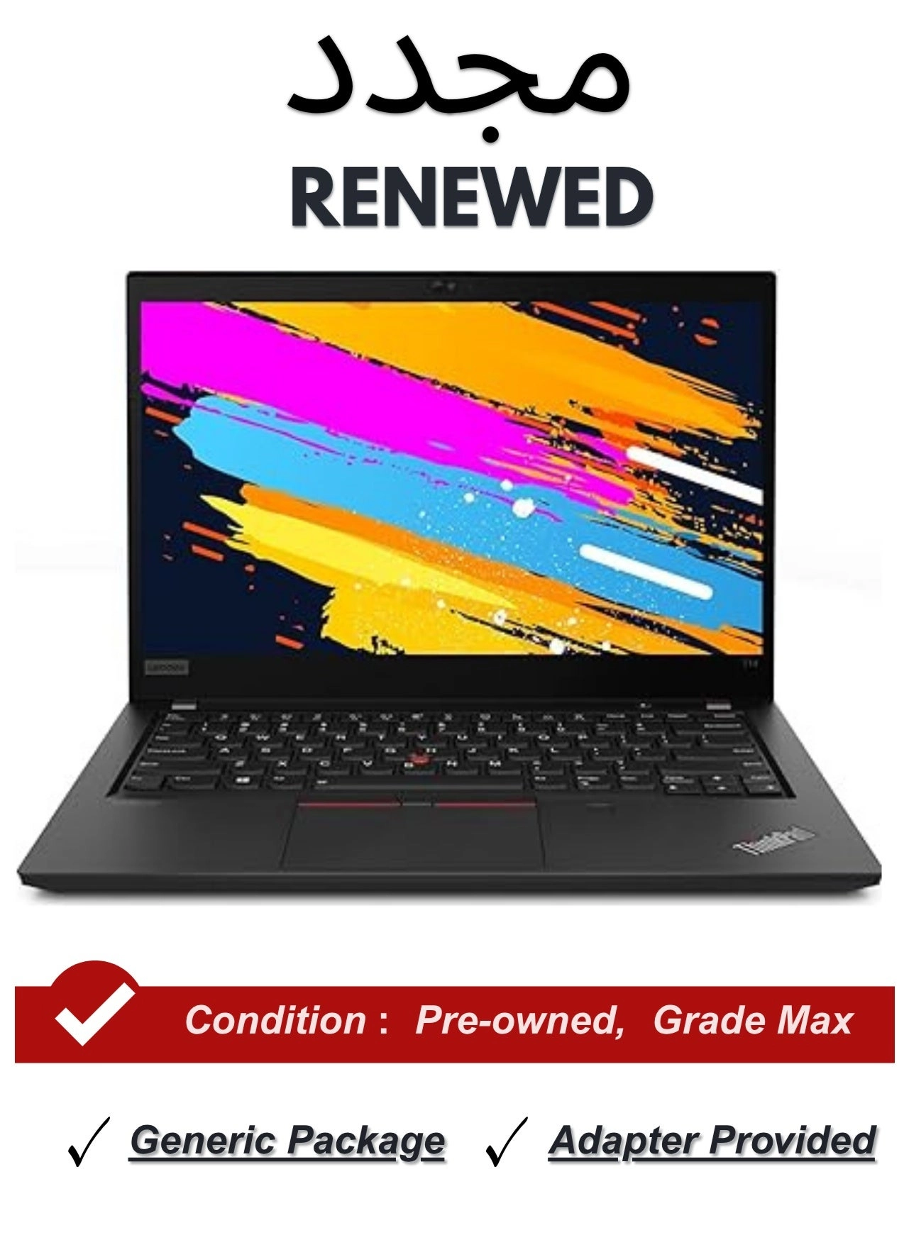 (Renewed) Thinkpad T14 - 14'' Core i5-10210U 16GB DDR4 512GB SSD