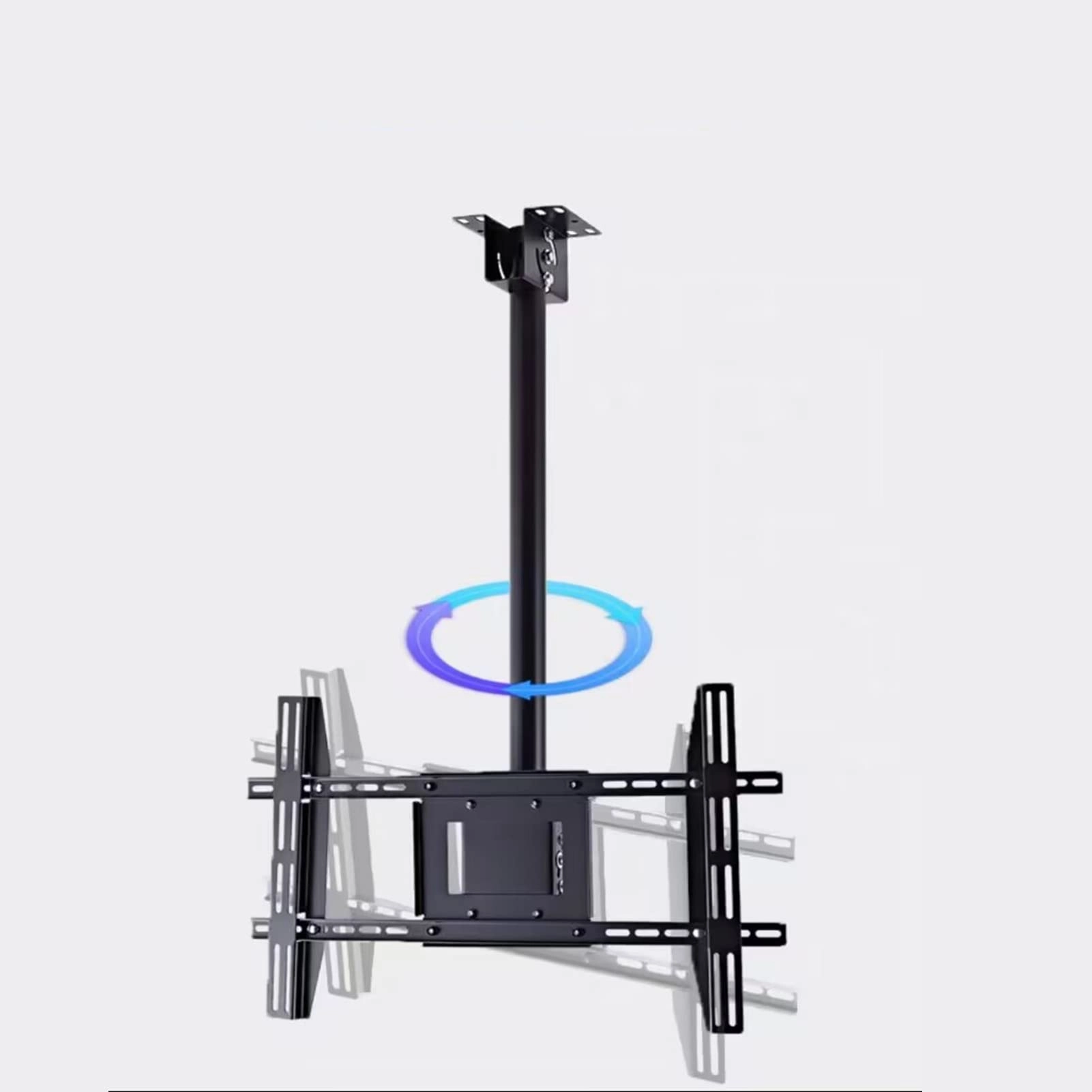 KTZSHT Universal Tv Stand Adjustable Ceiling Tv Mount Bracket - 100Kg 50-80 inch