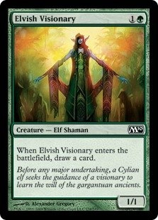 Wizards of the Coast Elvish Visionary 178