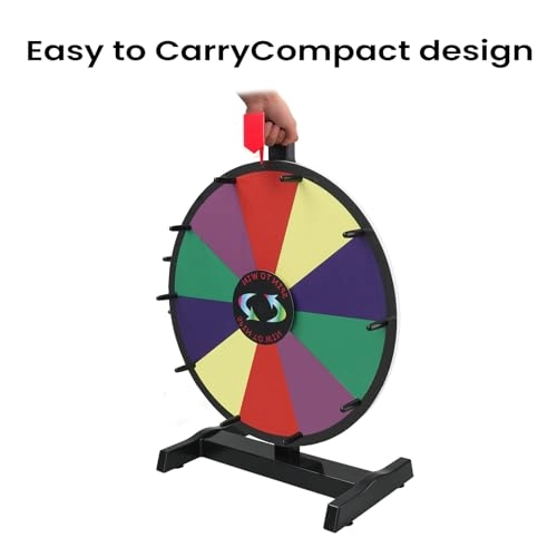 Tabletop Spinning Prize Wheel - 12 years and up