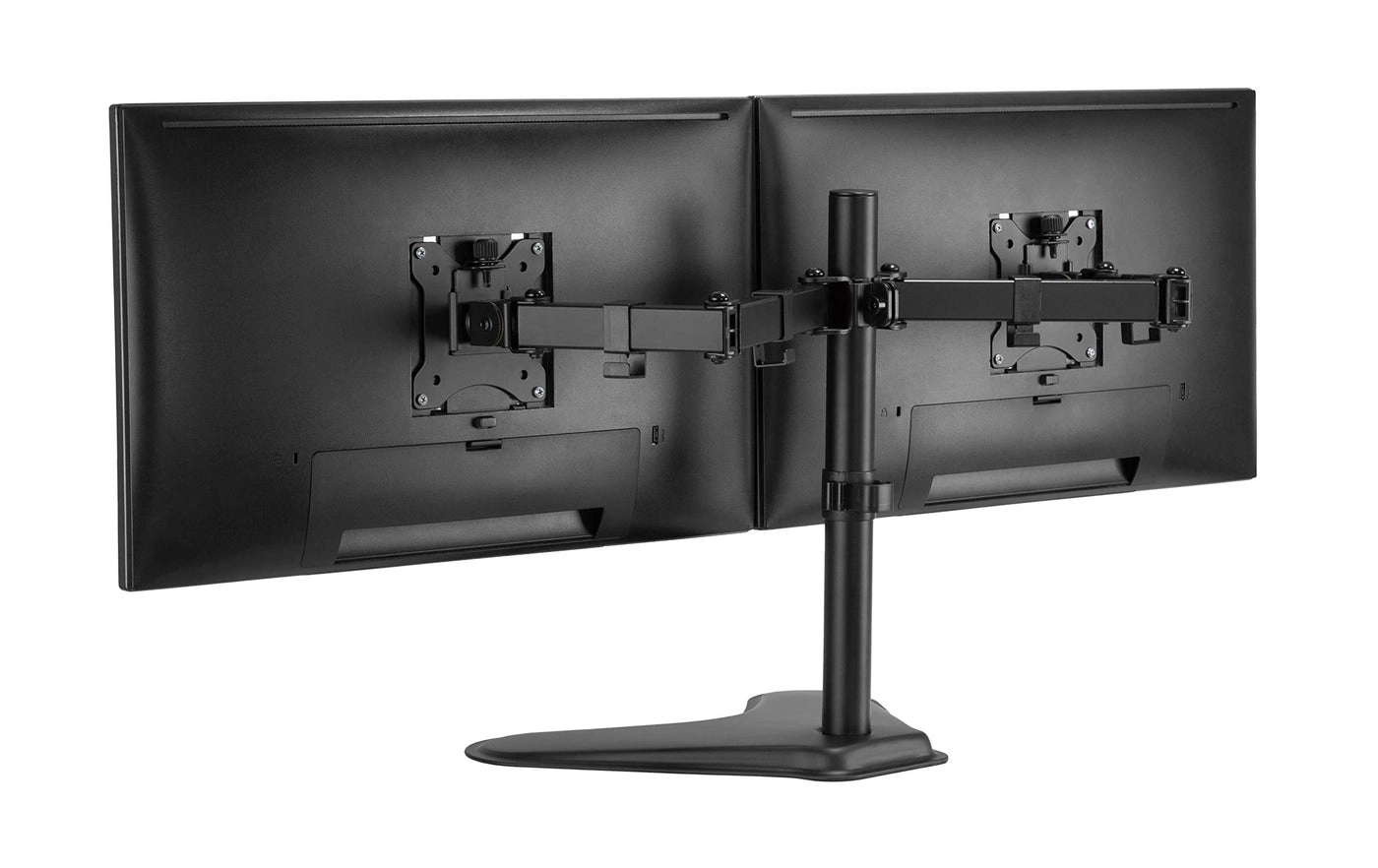 Dual LED LCD Monitor Free-Standing Desk Stand - 2 Screens 32 inches 100x100mm
