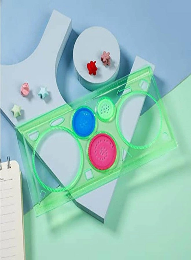 Creative Mandala Spirograph - Ten In One 4 Scale+ Pen