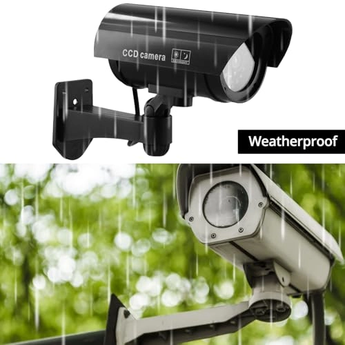 4 Pack Dummy Security Cameras - Outdoor