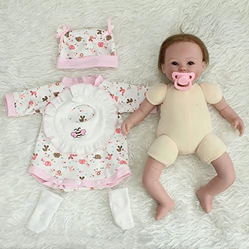 Reborn Baby Doll - 18 Inch 45cm Soft Vinyl Girl