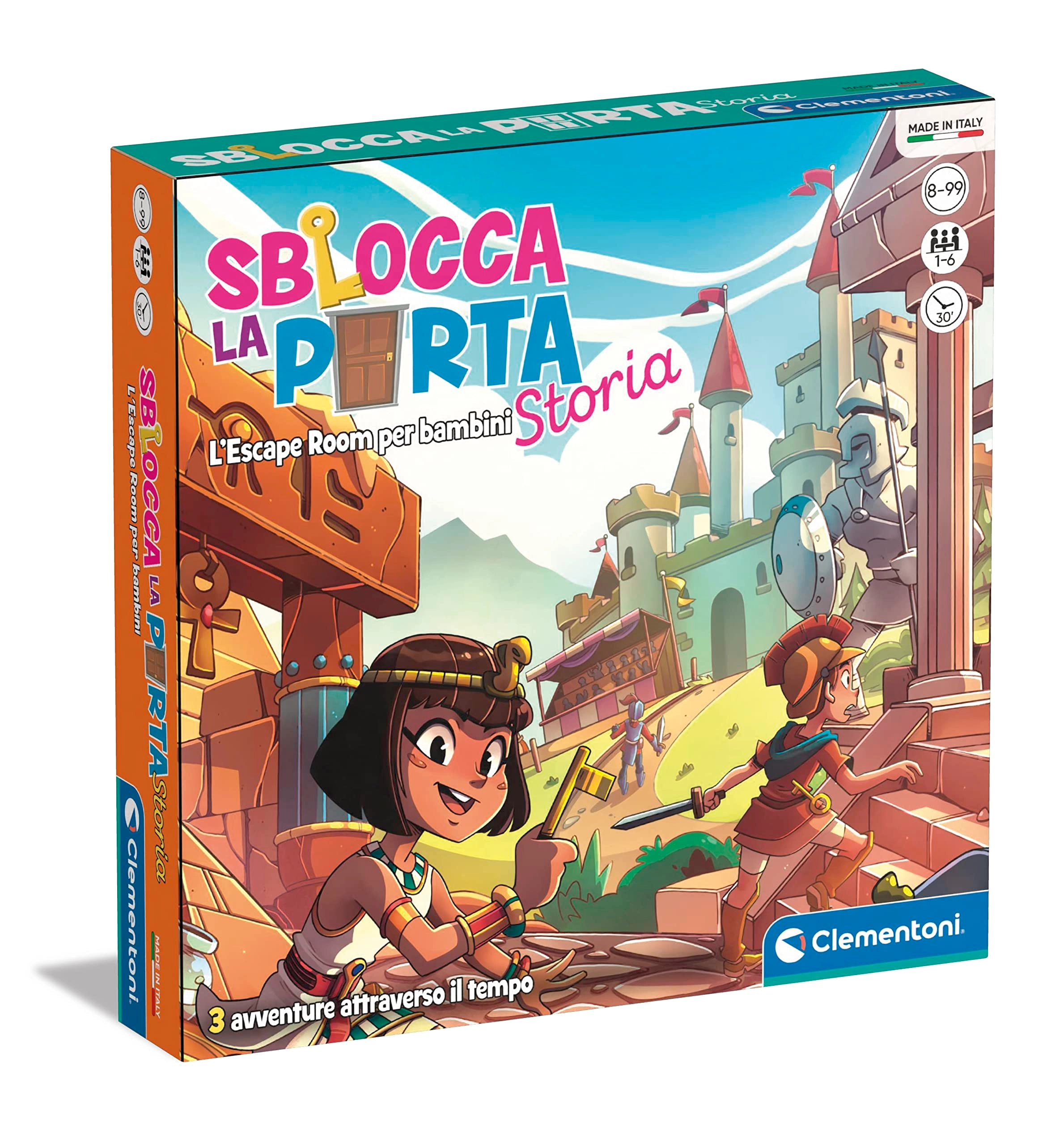 Clementoni Unlock the Story - Escape Room (Italian)