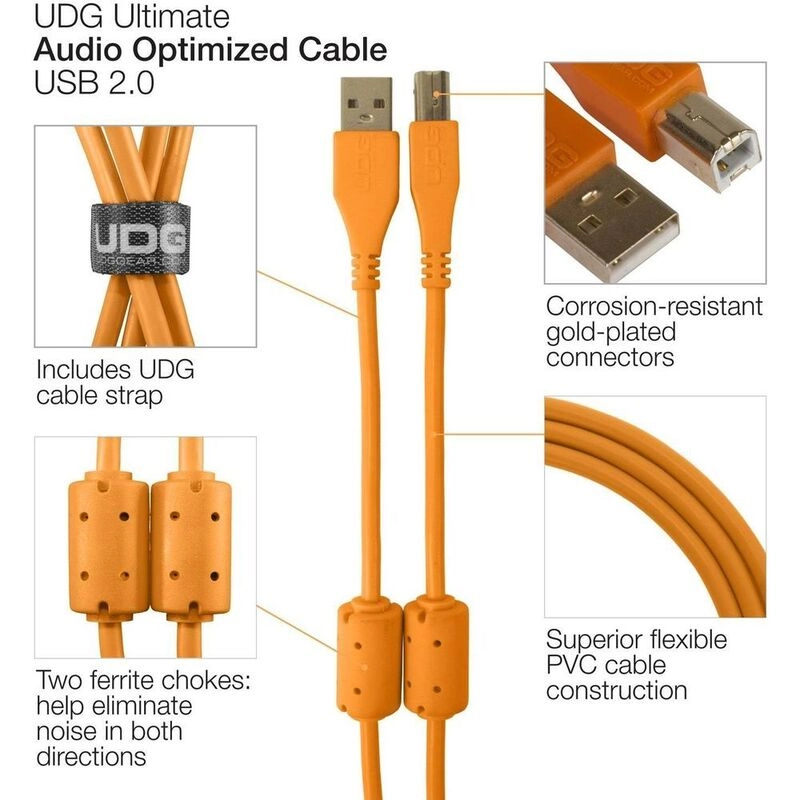 Ultimate Cable USB-A to USB-B 3m Straight