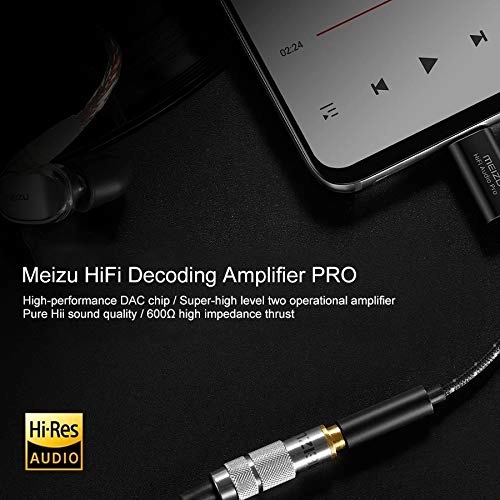 3.5mm Female to USB-C/Type-C Male HIFI Decoding Headphone Amplifier