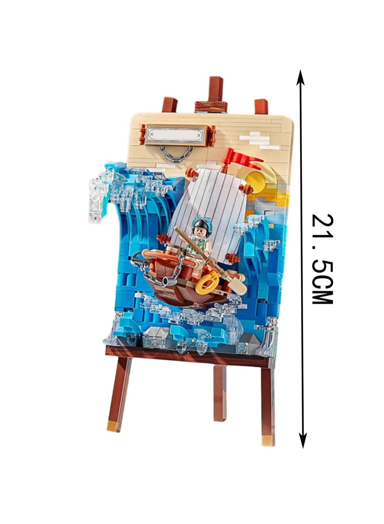 Sailboat 3d Painting Model - Sailboat 592 pcs