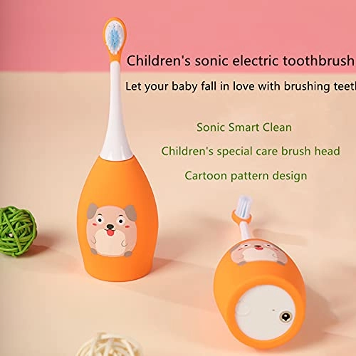 Sonic Smart Toothbrush - IPX7 Waterproof Wireless Induction Charging 3 Brush Heads